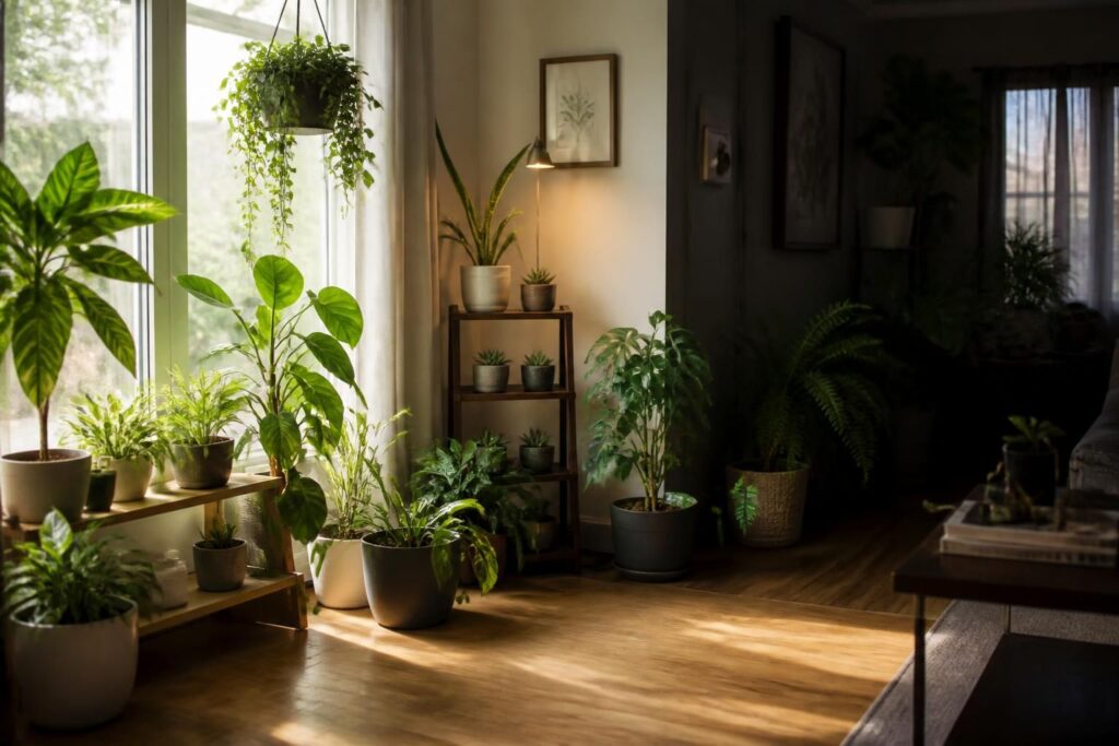 découvrez comment sélectionner les plantes adaptées en fonction de la luminosité réelle de votre pièce pour un intérieur verdoyant et harmonieux.