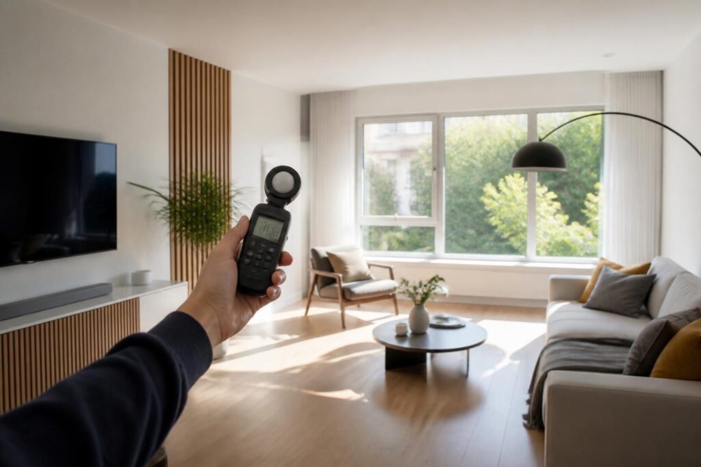 apprenez à mesurer précisément la lumière naturelle dans votre pièce pour optimiser l'éclairage et améliorer votre confort visuel.