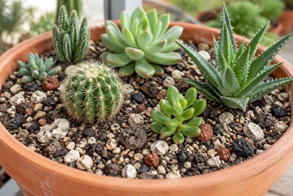 Terreau pour cactées et succulentes